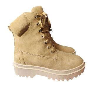 Lisa Vicky Boots, Adapt Camel Suede, Size 8. Sold at Nordstrom